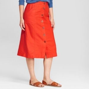 Universal Thread Orangish Red Skirt